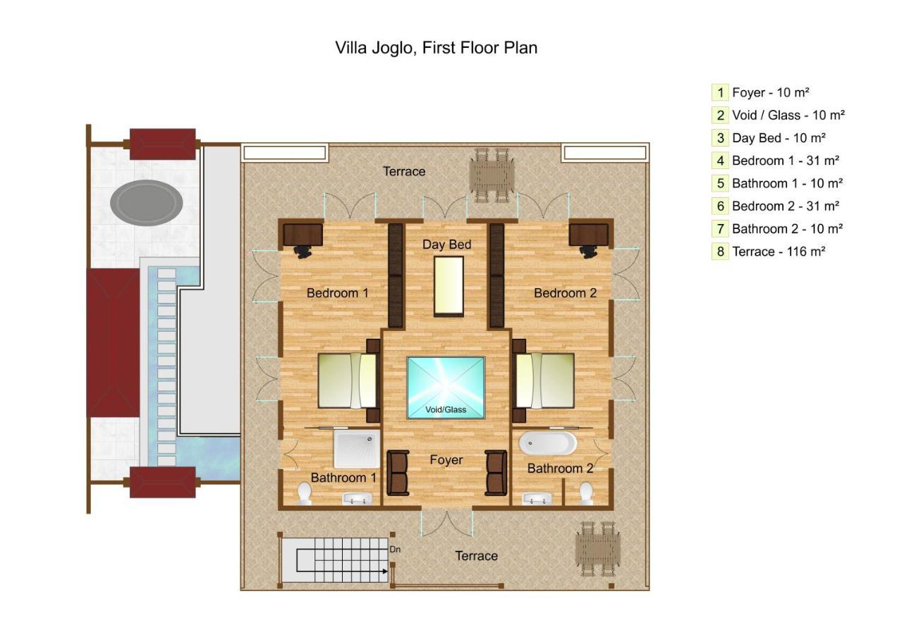 Oceanfront Citakara Sari Villas Кандидаса Екстер'єр фото