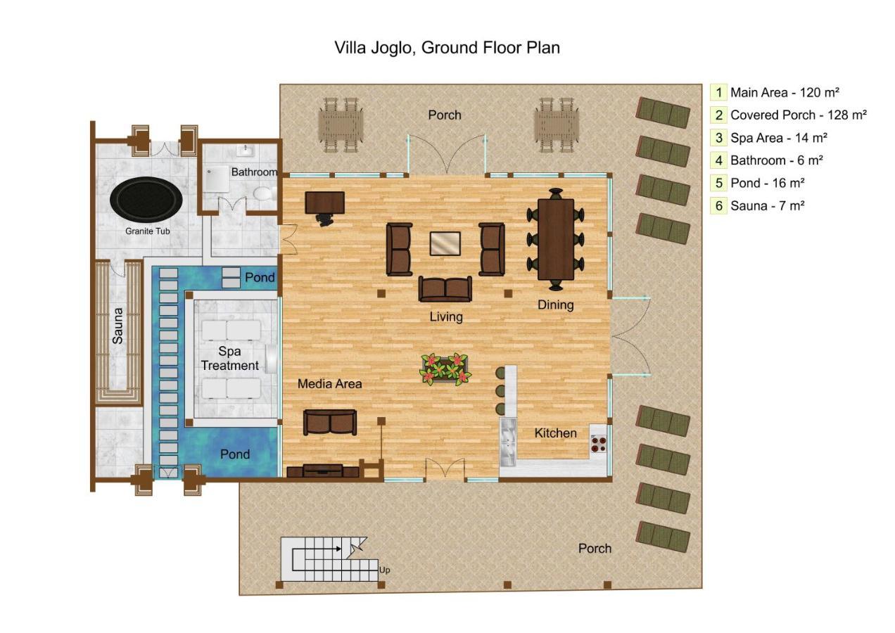 Oceanfront Citakara Sari Villas Кандидаса Екстер'єр фото